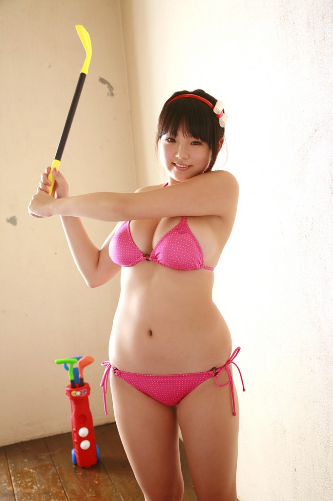 Ai Shinozaki in a bikini