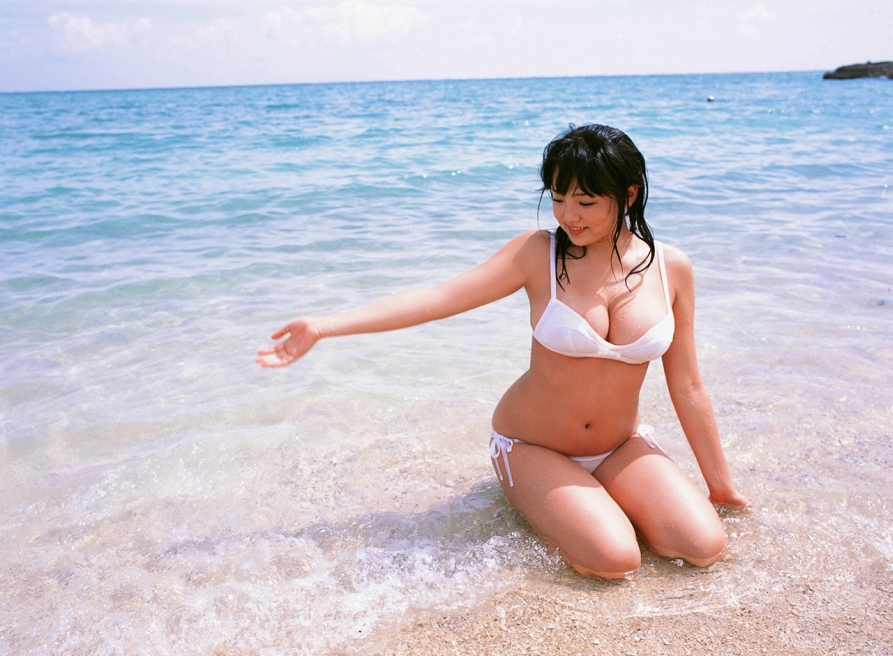 Ai Shinozaki in a bikini