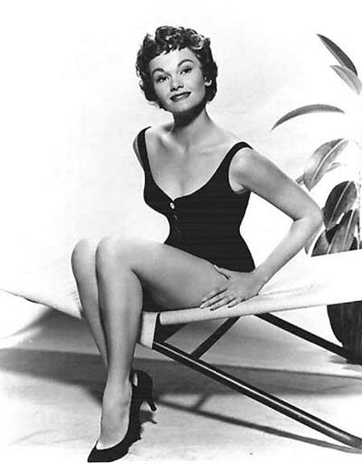 Gloria Talbott in a bikini
