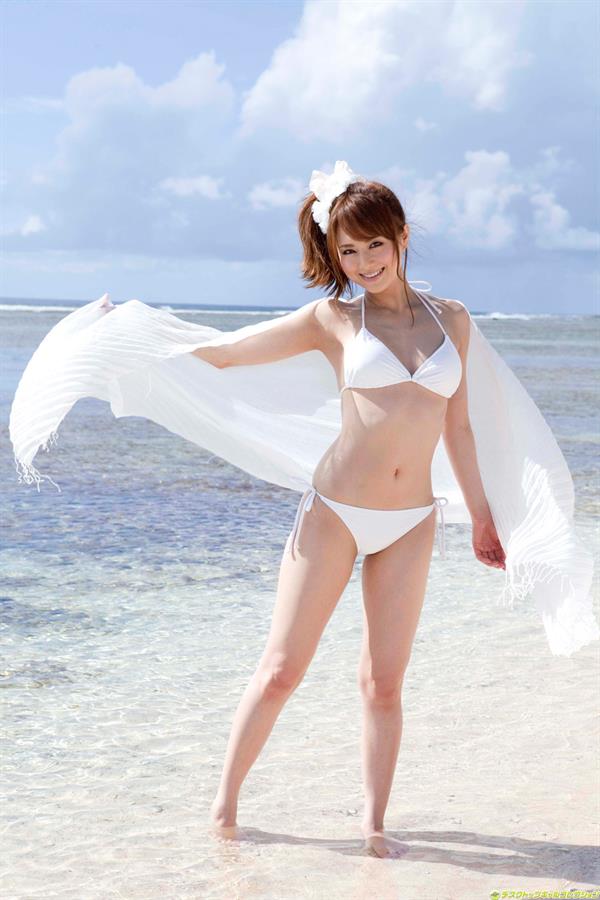 Akiho Yoshizawa in a bikini