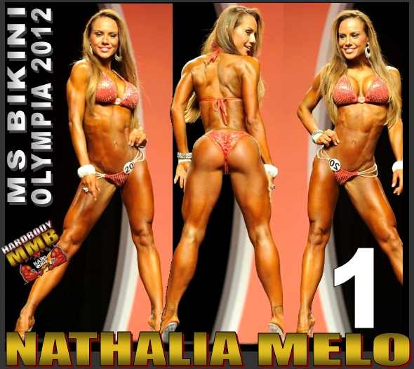 Nathalia Melo-Wilson in a bikini