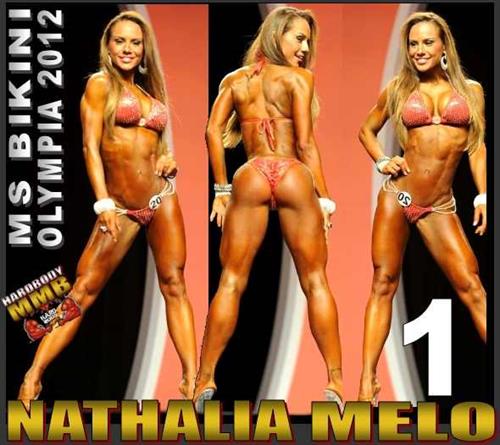 Nathalia Melo-Wilson in a bikini