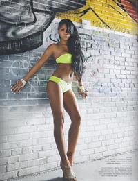 Cassie Ventura in a bikini