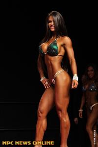 Michelle Lewin in a bikini