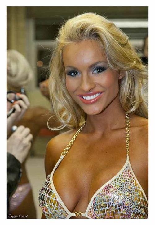 Noemi Olah in a bikini