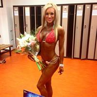 Noemi Olah in a bikini