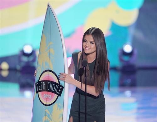 Selena Gomez attends the 2013 Teen Choice Awards Universal City California August 11 2013 