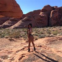 Yarishna Ayala Otero in a bikini