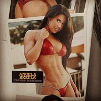 Angela Skeels Marquez in a bikini