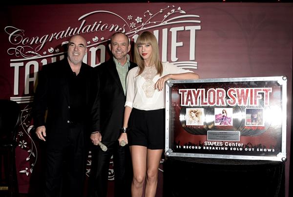 Taylor Swift 'Red' Tour Press Event in LA 8/20/13  