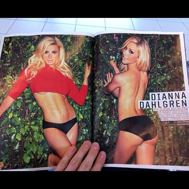 Dianna Dahlgren in a bikini - ass