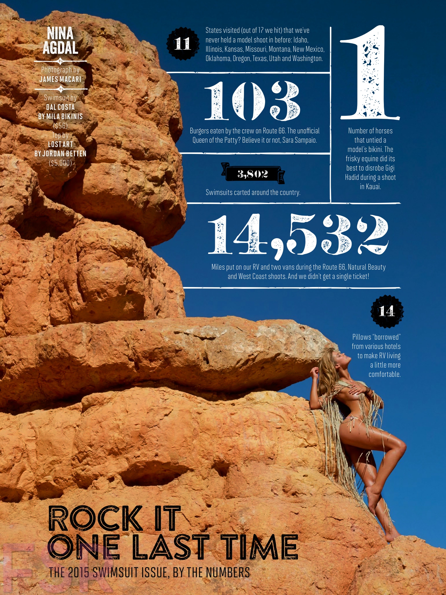 Nina Agdal Sports Illustrated 2015