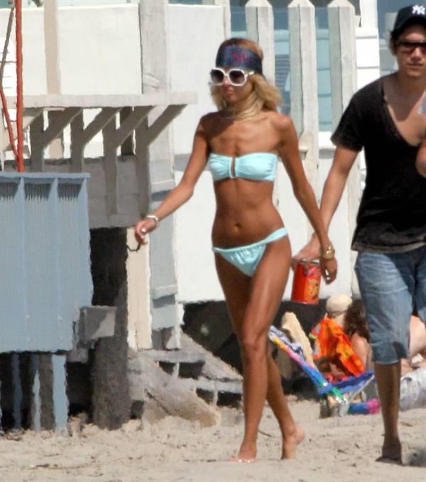 Nicole Richie in a bikini