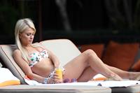 Paris Hilton in a bikini