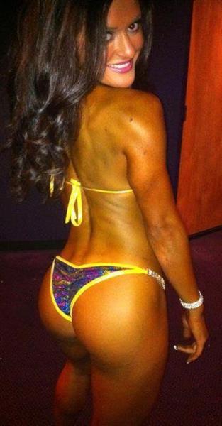 Jessica Arevalo in a bikini - ass