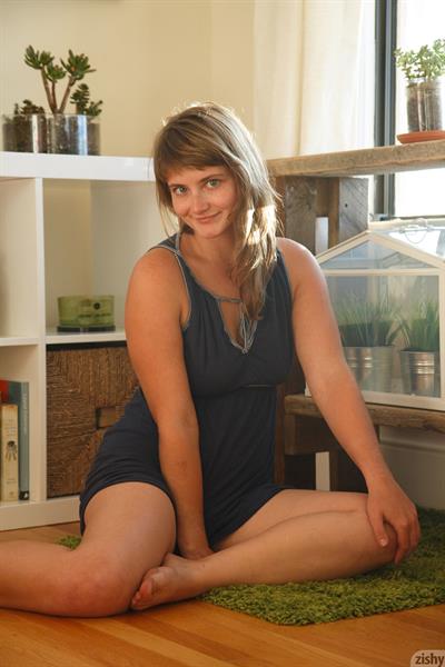 Tipper Brannan shows her bush