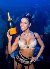 Anonymous in lingerie