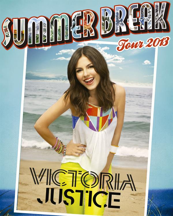 Victoria Justice - 2013 Summer Break Tour promos