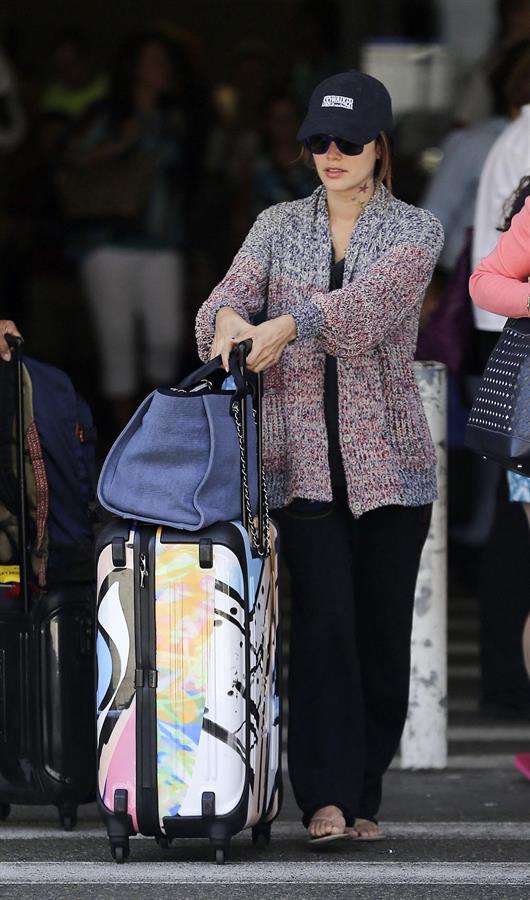 Rachel Bilson Arriving at LAX (July 16, 2013) 