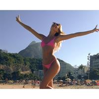 Candice Swanepoel in a bikini