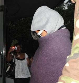 Rihanna - Covers her face while out in London (19.07.2013) 