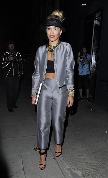 Rita Ora - Night out in London (11.07.2013) 