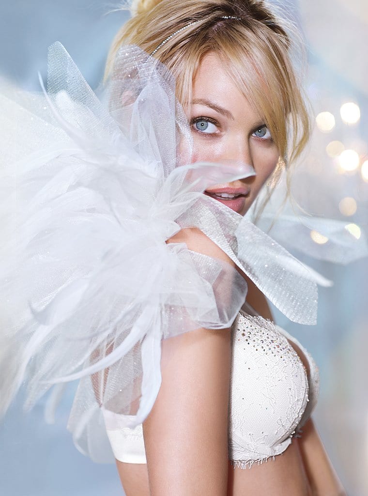 Candice Swanepoel in lingerie