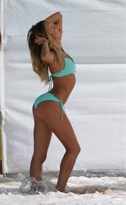 Candice Swanepoel in a bikini