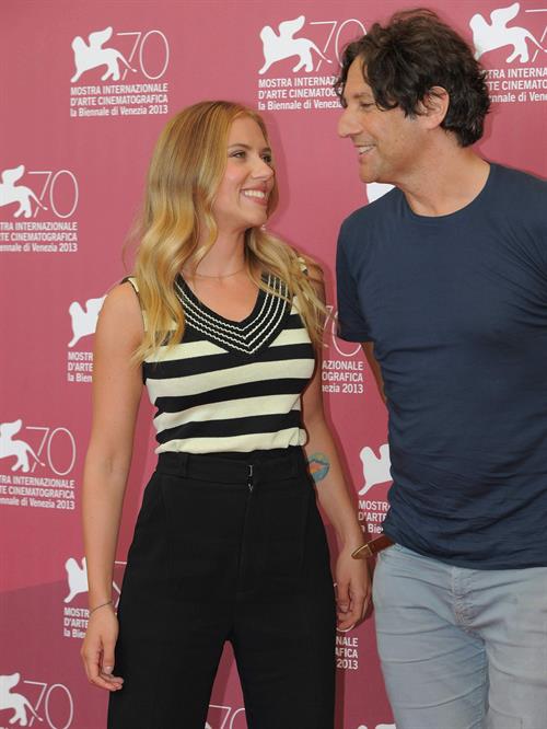 Scarlett Johansson Pictures Scarlett Johansson Under The Skin Photocall in Venice 9/3/2013