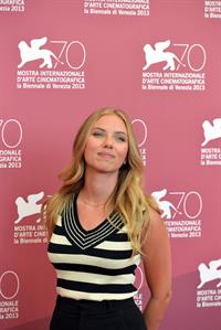 Scarlett Johansson Under The Skin Photocall in Venice 9/3/2013 
