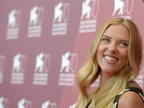 Scarlett Johansson Under The Skin Photocall in Venice 9/3/2013 
