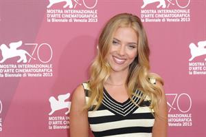 Scarlett Johansson Under The Skin Photocall in Venice 9/3/2013 