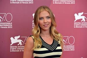 Scarlett Johansson Under The Skin Photocall in Venice 9/3/2013 