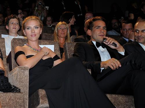 Scarlett Johansson Pictures Scarlett Johansson Under The Skin Premiere in Venice 9/3/13