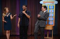 Scarlett Johansson visits Late Night with Jimmy Fallon in NYC 9/13/13 