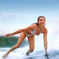 Maya Gabeira in a bikini