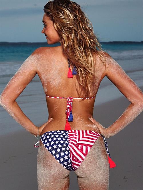 Elsa Hosk in a bikini - ass