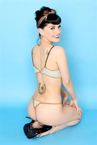 Bernie Dexter in lingerie - ass