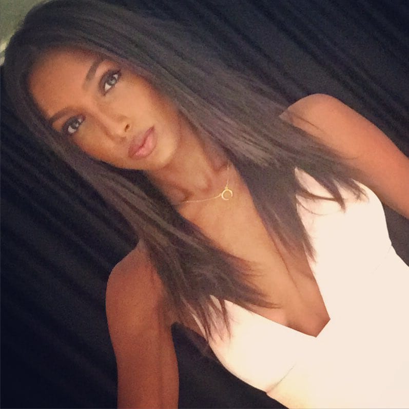 Jasmine Tookes taking a selfie