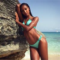 Jasmine Tookes in a bikini