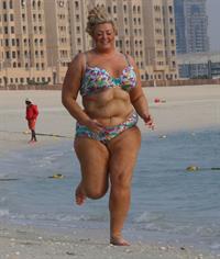 Gemma Collins in a bikini