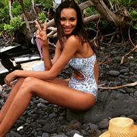 Lais Ribeiro in a bikini