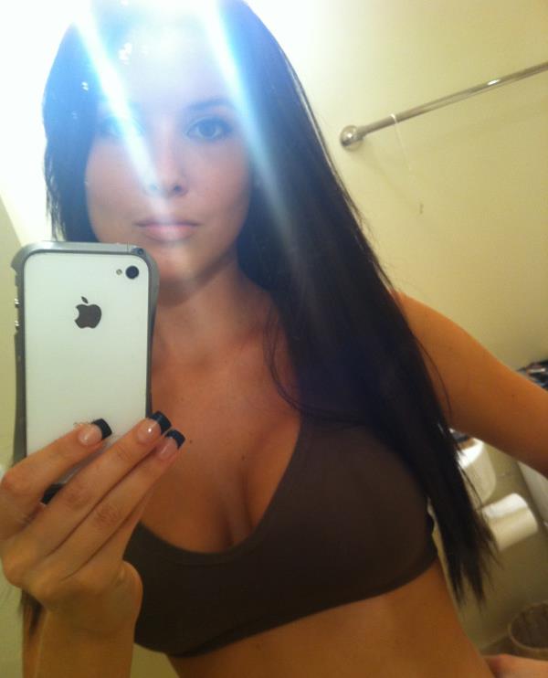 Amanda Cerny in a bikini