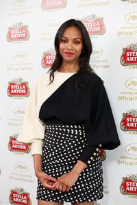 Zoe Saldana - 66th Cannes Film Festival 5/20/13  