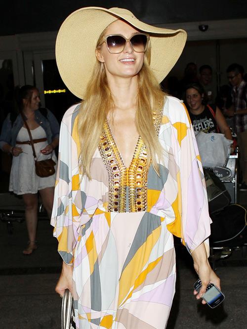 Paris Hilton Spotted at LAX Airport in Los Angeles (May 26, 2013) 