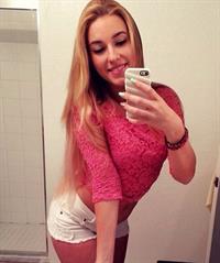 Maria Doroshina taking a selfie