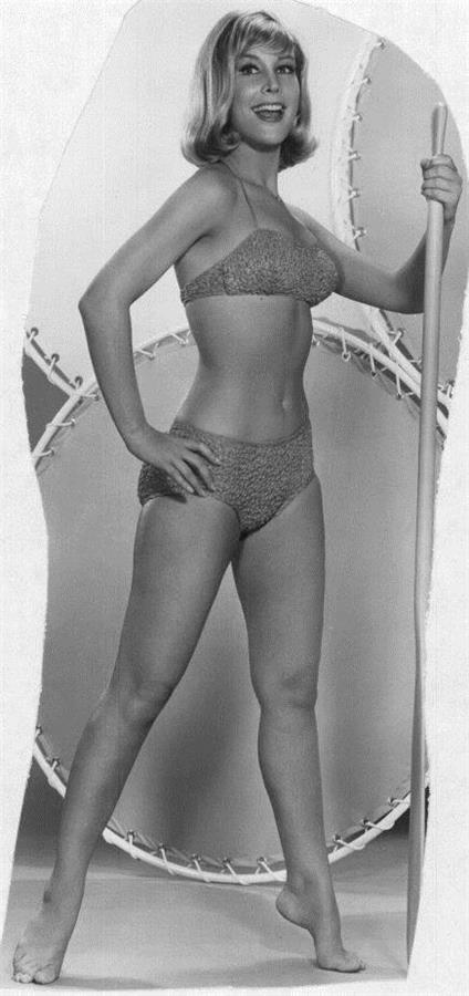 Barbara Eden in lingerie