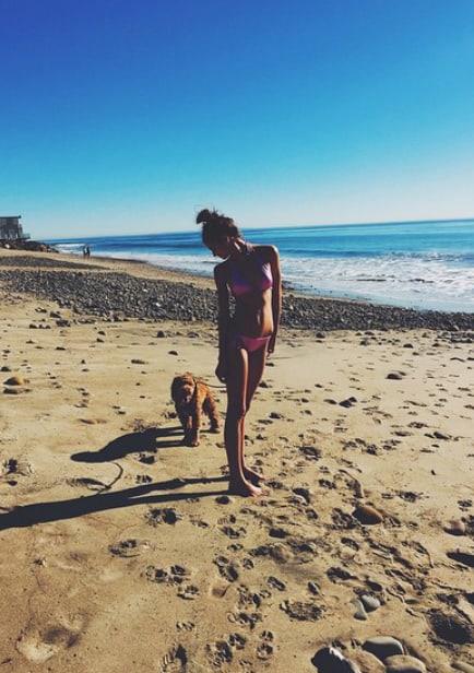 Taylor Marie Hill in a bikini