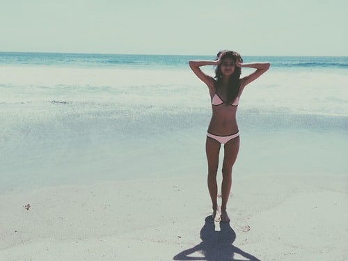 Taylor Marie Hill in a bikini