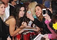 Sandra Bullock attends a gala screening of 'The Heat' at The Curzon Mayfair in London June 13, 2013 